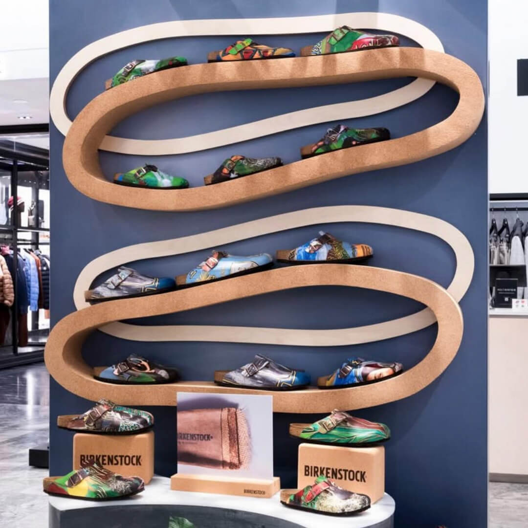 Birkenstock activation at Holt Renfrew